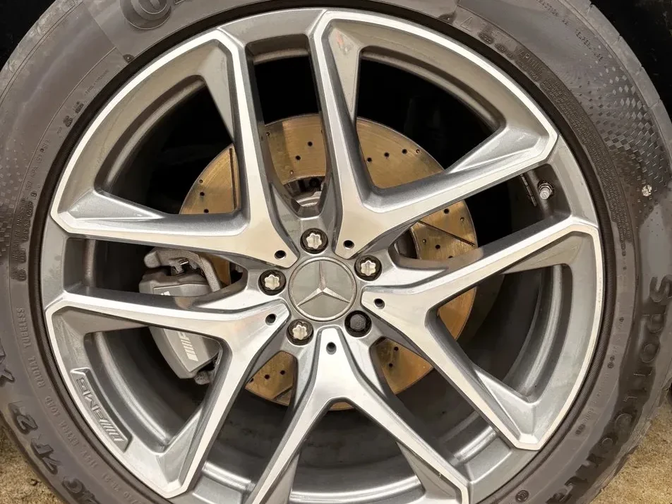 Jante AMG Continental décontamination ferreuse complète